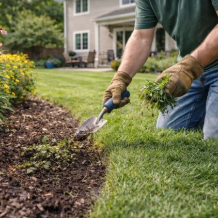 Seasonal Yard Weed Cleanup Service