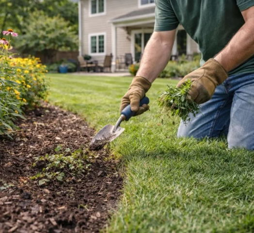 Seasonal Yard Weed Cleanup Service
